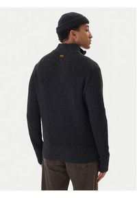 G-Star RAW - G-Star Raw Sweter Essential D23938-E212 Szary Regular Fit. Kolor: szary. Materiał: wełna #4