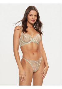 Hunkemöller Stringi Sali 300081 Zielony. Kolor: zielony. Materiał: syntetyk