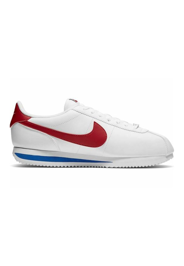 Nike - BUTY CORTEZ BASIC. Okazja: na co dzień. Materiał: syntetyk, skóra. Szerokość cholewki: normalna. Wzór: aplikacja. Model: Nike Cortez