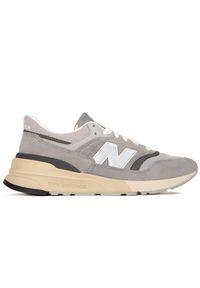 Buty unisex New Balance U997RHA – szare. Okazja: na co dzień. Kolor: szary. Materiał: materiał, syntetyk, skóra, guma. Szerokość cholewki: normalna