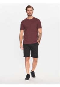 !SOLID - Solid Szorty materiałowe 21200395 Czarny Regular Fit. Kolor: czarny. Materiał: bawełna, materiał #7