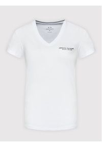 Armani Exchange T-Shirt 8NYT81 YJG3Z 1000 Biały Regular Fit. Kolor: biały. Materiał: bawełna #2