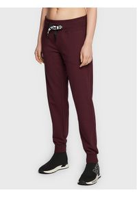 DKNY Sport Spodnie dresowe DP2P1917 Fioletowy Regular Fit. Kolor: fioletowy. Materiał: bawełna, dresówka #1