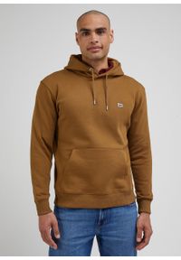 Lee - LEE PLAIN HOODIE MĘSKA BLUZA Z KAPTUREM TUMBLEWEED L80YRF84 112341663. Typ kołnierza: kaptur