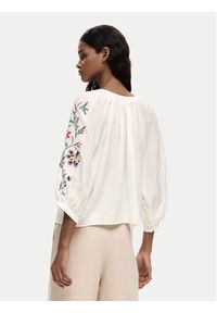 Desigual Bluzka 26SWBW13 Biały Regular Fit. Kolor: biały. Materiał: wiskoza #4