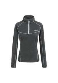 Regatta - Polarowy Top Damski Suwak Do Połowy Yonder II. Kolor: szary. Materiał: polar #1