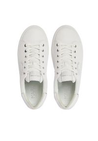 Karl Lagerfeld - KARL LAGERFELD Sneakersy KL62539F Biały. Kolor: biały. Materiał: skóra #3