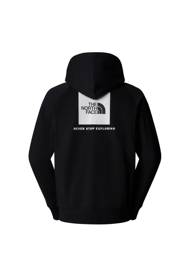 The North Face Bluza Raglan Redbox Nf0A89F9Ky4. Kolor: czarny. Długość rękawa: raglanowy rękaw