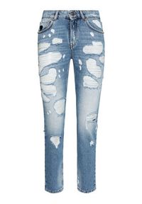 John Richmond Jeansy Lana RWP21196JE Niebieski Straight Fit. Kolor: niebieski