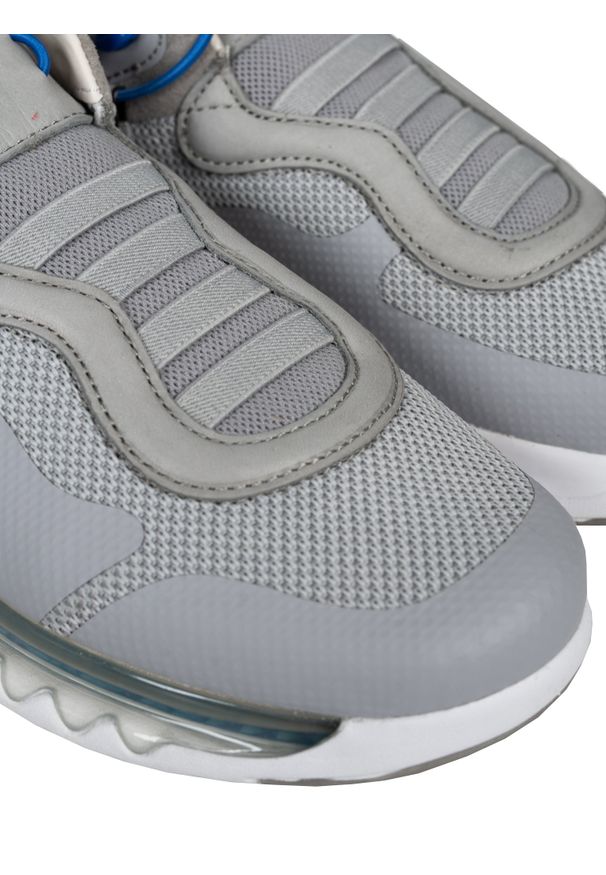 Geox Sneakersy "Levita" | U029XA 06K85 | Mężczyzna | Szary. Nosek buta: okrągły. Zapięcie: bez zapięcia. Kolor: szary. Materiał: skóra, tkanina