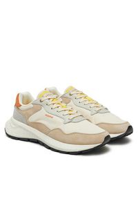 HOFF Sneakersy Tokyo II 12535601 Beżowy. Kolor: beżowy. Materiał: zamsz, skóra