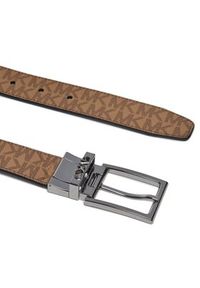 MICHAEL Michael Kors Pasek Męski Belt 39F3LBLY2O Czarny. Kolor: czarny. Materiał: skóra