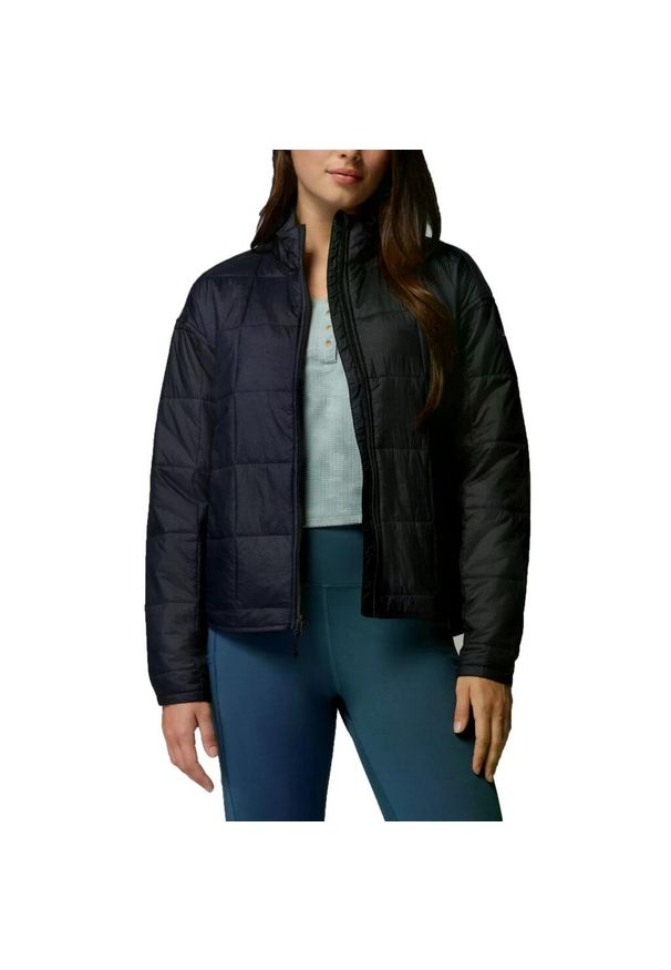columbia - Kurtka COLUMBIA SIENNA HILL QUILTED JACKET Czarny. Kolor: czarny. Materiał: syntetyk
