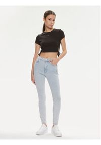 Tommy Jeans Jeansy Sylvia DW0DW17589 Niebieski Skinny Fit. Kolor: niebieski