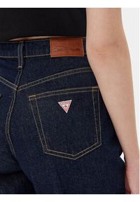 Guess Jeans Jeansy W4YA0D D5CC1 Granatowy Mom Fit. Kolor: niebieski #5
