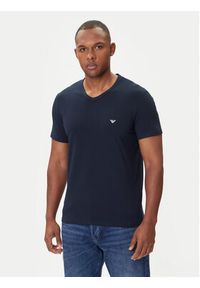 Emporio Armani Underwear Komplet t-shirtów EM000392 AF14132 MB143 Granatowy Regular Fit. Kolor: niebieski. Materiał: bawełna #2