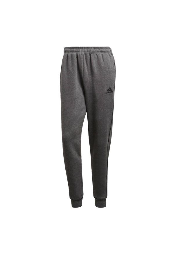 Adidas - Spodnie męskie adidas Core 18 Sweat. Kolor: czarny, szary, wielokolorowy. Sport: piłka nożna