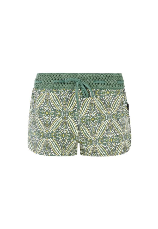 Szorty damskie Protest Flowery 25. Kolor: zielony. Długość: krótkie. Sezon: lato