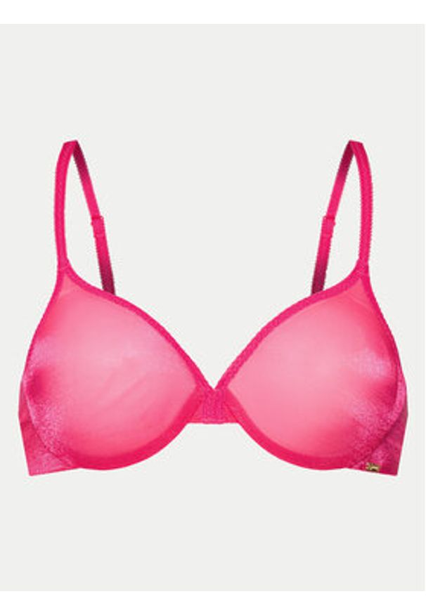 Gossard Biustonosz z fiszbiną Glossies 6271 Różowy. Kolor: różowy. Materiał: syntetyk