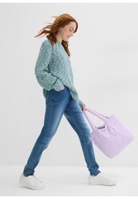 bonprix - Gruby sweter. Kolor: zielony #2