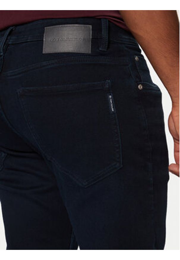 Tom Tailor Jeansy 1044281 Granatowy Slim Fit. Kolor: niebieski