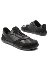 Czarne Półbuty Wasak Skórzane Damskie Barefoot. Okazja: na co dzień. Kolor: czarny. Materiał: skóra. Styl: casual, elegancki