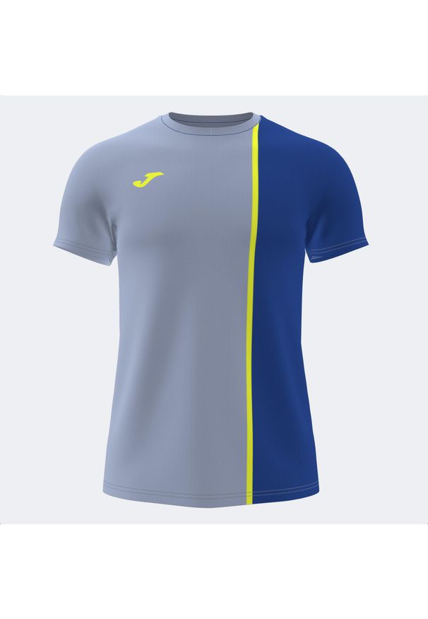 Koszulka tenisowa męska z krótkim rękawem Joma Smash Short Sleeve. Kolor: niebieski. Długość rękawa: krótki rękaw. Długość: krótkie. Sport: tenis