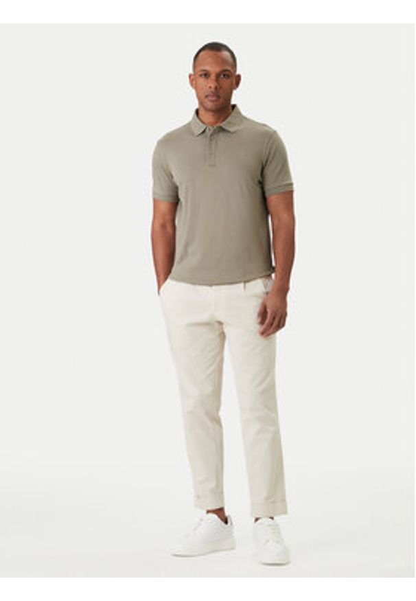 JOOP! Polo Primo 30046975 Zielony Modern Fit. Typ kołnierza: polo. Kolor: zielony. Materiał: bawełna
