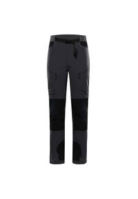 ALPINE PRO - Spodnie męskie trekkingowe softshell Alpine Pro Akan 2. Kolor: szary. Materiał: softshell. Sezon: lato. Sport: turystyka piesza #1