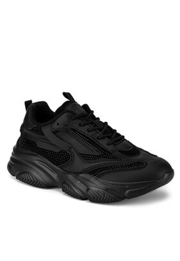 DeeZee Sneakersy WAG1250003A Czarny. Kolor: czarny. Materiał: materiał