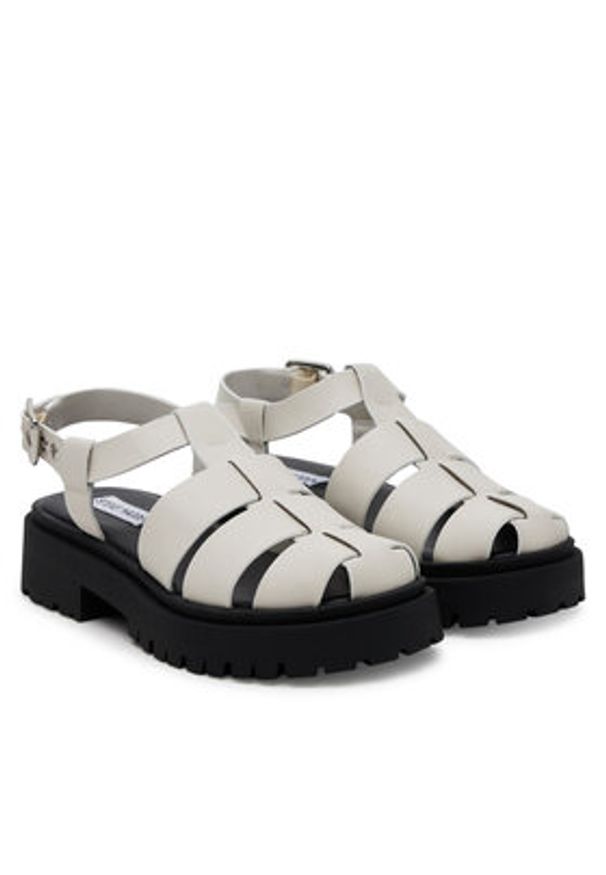 Steve Madden Sandały Market SM11003808 Biały. Kolor: biały. Materiał: skóra