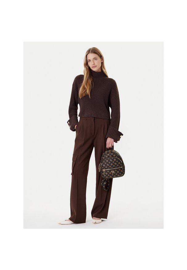 Plecak Guess. Kolor: brązowy