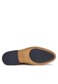 TOMMY HILFIGER - Tommy Hilfiger Półbuty Hilfiger Thunit Suede M Toe Shoe FM0FM05468 Brązowy. Kolor: brązowy. Materiał: skóra, zamsz