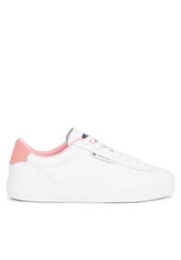 Tommy Jeans Sneakersy Tjw Cupsole Sneaker Ess EN0EN02508 Biały. Kolor: biały. Materiał: skóra