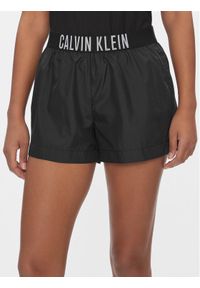 Calvin Klein Swimwear Szorty sportowe KW0KW02482 Czarny Regular Fit. Kolor: czarny. Materiał: syntetyk #1