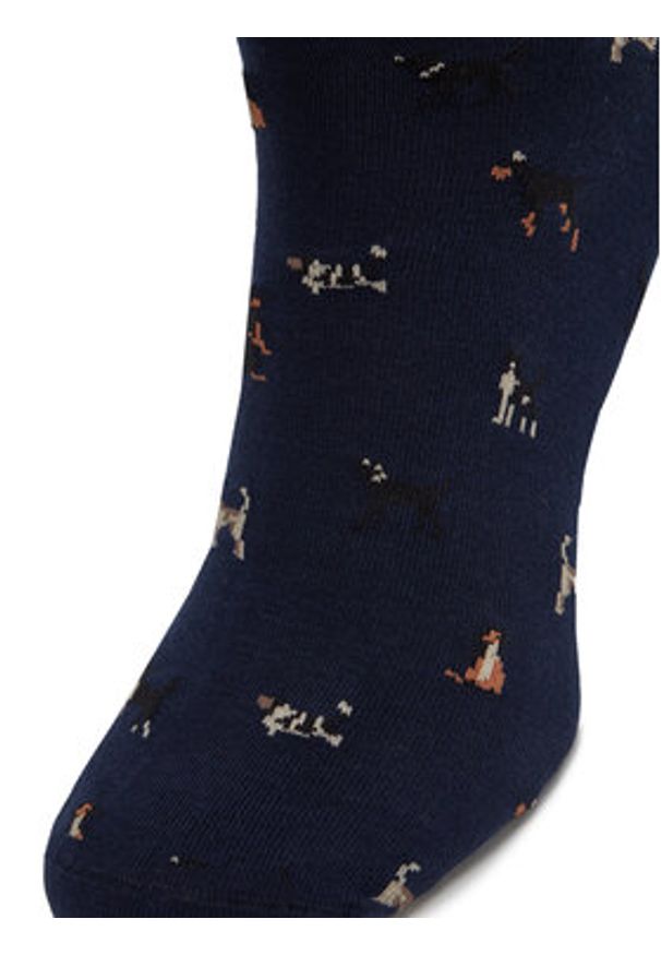 Barbour Skarpety długie Mavin Dog MSO0068BL79 Granatowy. Kolor: niebieski. Materiał: bawełna