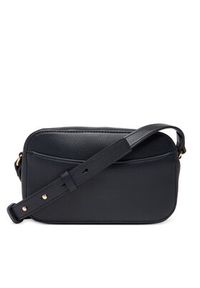 TOMMY HILFIGER - Tommy Hilfiger Torebka Th Logo Camera Bag AW0AW18115 Granatowy. Kolor: niebieski. Materiał: skórzane #4