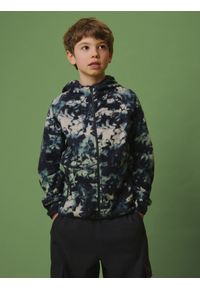 4f - 4F Polar regular z kapturem chłopięcy - multikolor 128 (7-8 lat). Typ kołnierza: kaptur. Kolor: wielokolorowy. Materiał: polar. Długość rękawa: raglanowy rękaw. Sezon: lato. Sport: turystyka piesza #1
