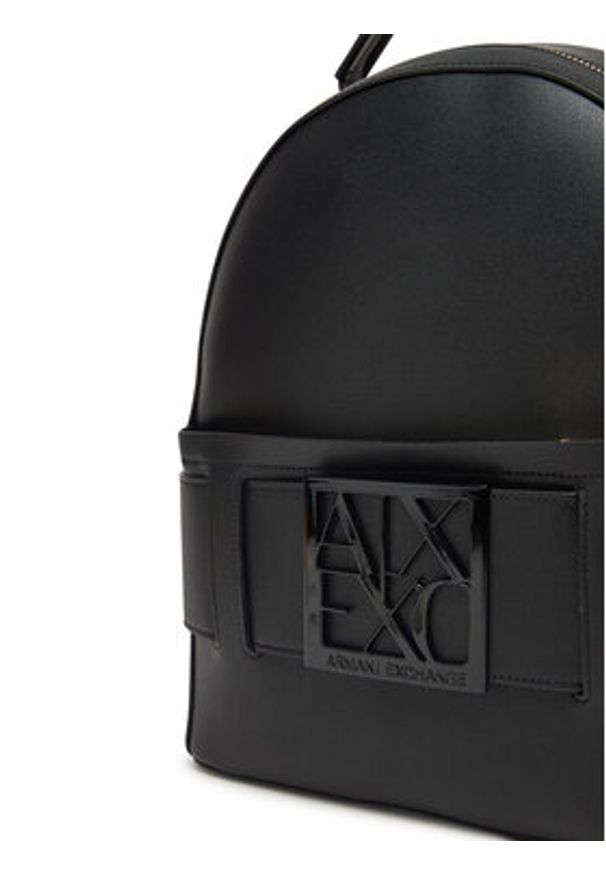 Armani Exchange Plecak XW001204 AF13672 UC001 Czarny. Kolor: czarny. Materiał: skóra