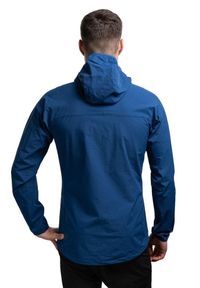 MOUNTAIN EQUIPMENT - Kurtka softshell męska Echo Hooded. Kolor: niebieski. Materiał: softshell