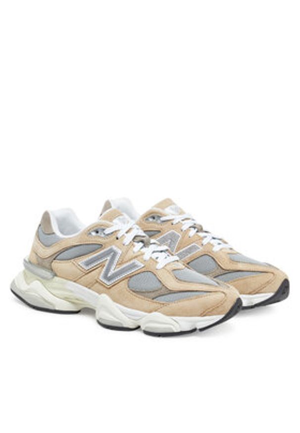 New Balance Sneakersy U9060LBD Beżowy. Kolor: beżowy. Materiał: zamsz, skóra