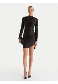 ACCESS FASHION Sukienka koktajlowa 54-3037-170 Czarny Slim Fit. Kolor: czarny. Materiał: syntetyk. Styl: wizytowy #3