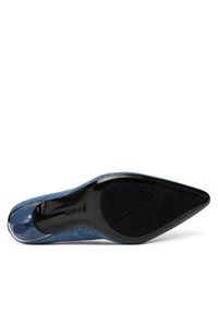 DKNY Szpilki K3566335 Niebieski. Kolor: niebieski. Materiał: materiał. Obcas: na szpilce #3