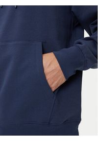 The North Face Bluza Essential NF0A89ES Granatowy Regular Fit. Kolor: niebieski. Materiał: syntetyk, bawełna #4