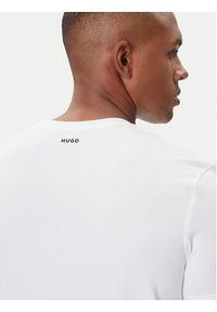 Hugo Komplet 2 t-shirtów V 50325417 Biały Slim Fit. Kolor: biały. Materiał: bawełna #5