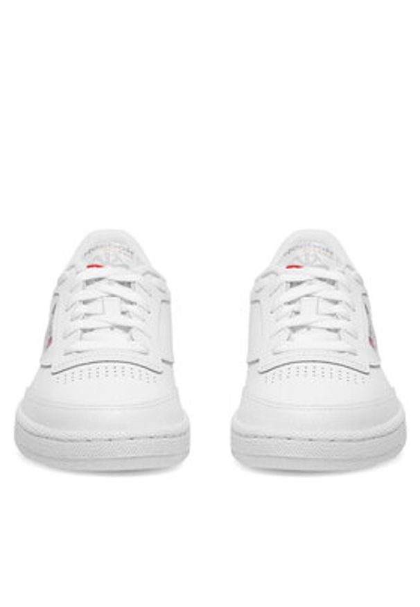 Reebok Sneakersy Club C 85 100000154 Biały. Kolor: biały. Materiał: skóra. Model: Reebok Club