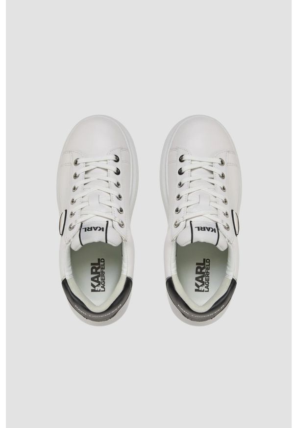Karl Lagerfeld - KARL LAGERFELD Białe sneakersy damskie ANAKAPRI Karl NFT, Rozmiar 40. Okazja: na co dzień. Kolor: biały