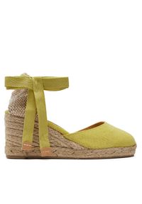 Castañer Espadryle Carina/6/002 021644 Żółty. Kolor: żółty