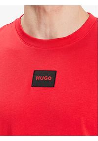 Hugo T-Shirt Diragolino212 50447978 Czerwony Regular Fit. Kolor: czerwony. Materiał: bawełna