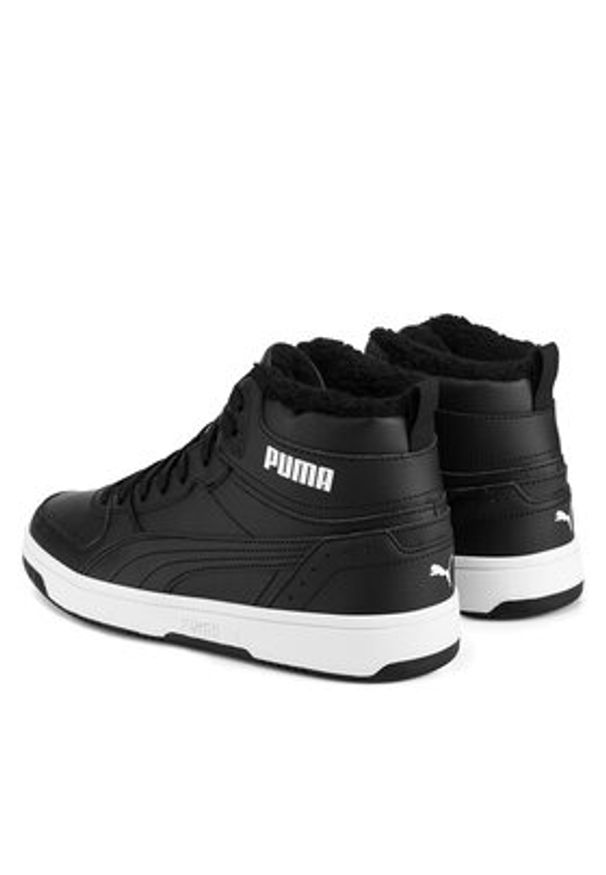 Puma Sneakersy REBOUND JOY FUR 37557601 Czarny. Kolor: czarny. Materiał: materiał